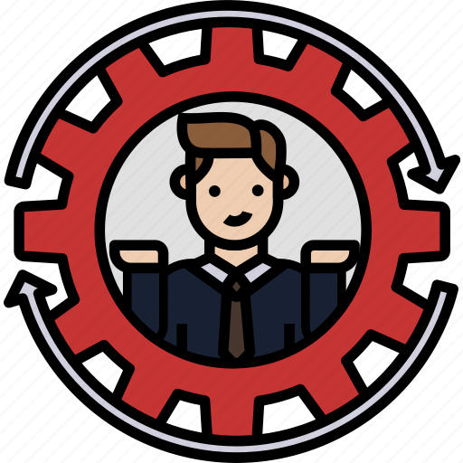Turnover, employee, human, management, resource, business icon - Download on Iconfinder