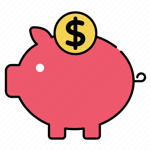 Piggy bank, penny bank, savings, money accumulation, piggy box icon - Download on Iconfinder