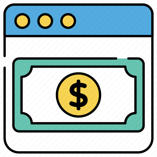 Online money, online investment, online banking, ebanking, online cash icon - Download on Iconfinder