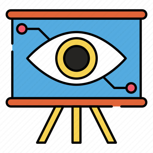 Eye, inspection, monitoring, vision, view icon - Download on Iconfinder