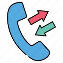 call diversion, call transfer, call exchange, incoming call, telecommunication