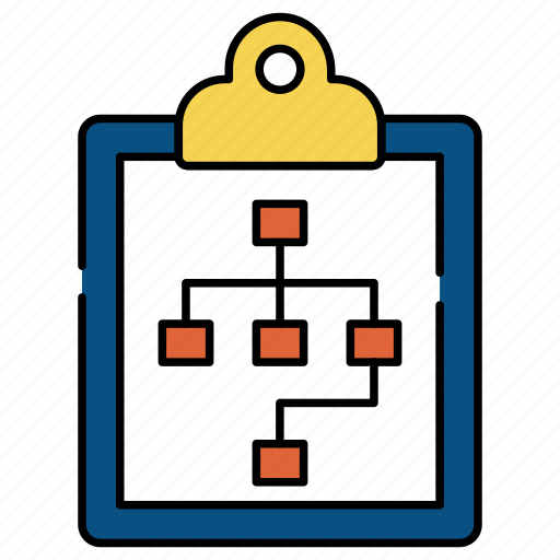 Algorithm, sitemap, flowchart, flow diagram, hierarchy icon - Download on Iconfinder