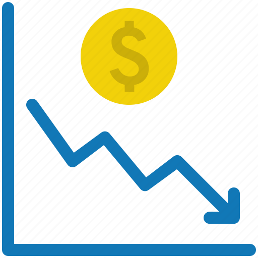 Graph, chart, loss, business, finance, investment, portfolio icon - Download on Iconfinder