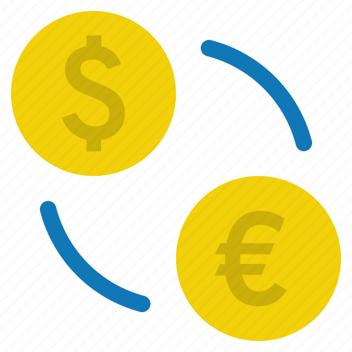 Money, exchange, currency, convert, dollar, euro, economy icon - Download on Iconfinder