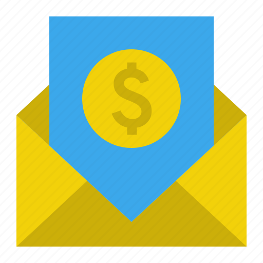 Salary, payday, investment, mail, finance, business icon - Download on Iconfinder
