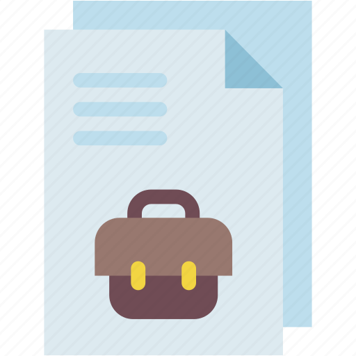 Document, briefcase, file, bag, portfolio, archives icon - Download on Iconfinder