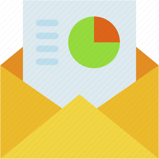 Pie, chart, profits, analytics, stats, communication, email icon - Download on Iconfinder