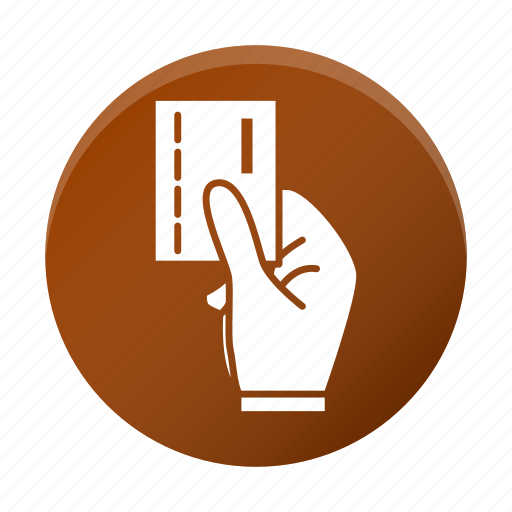 Business, cutaway, hand, pass, payment icon - Download on Iconfinder