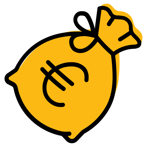 Bag, cash, currency, euro, money, sack icon - Free download