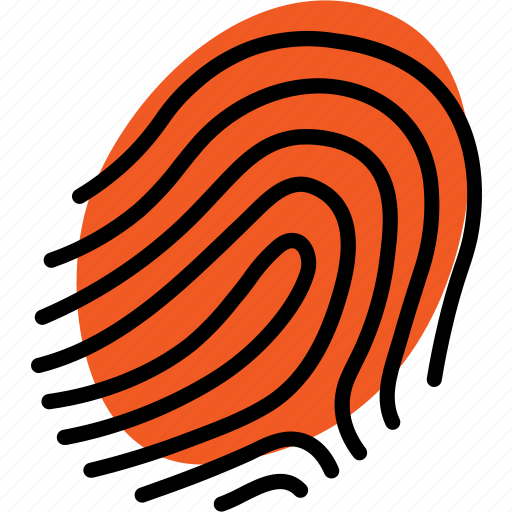 Fingerprint, privacy, security, biometrics, access icon - Download on Iconfinder