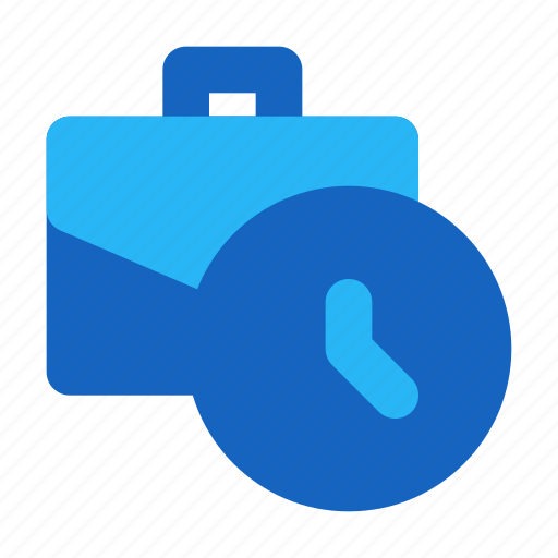 Briefcase, office, schedule, time, working time icon - Download on Iconfinder