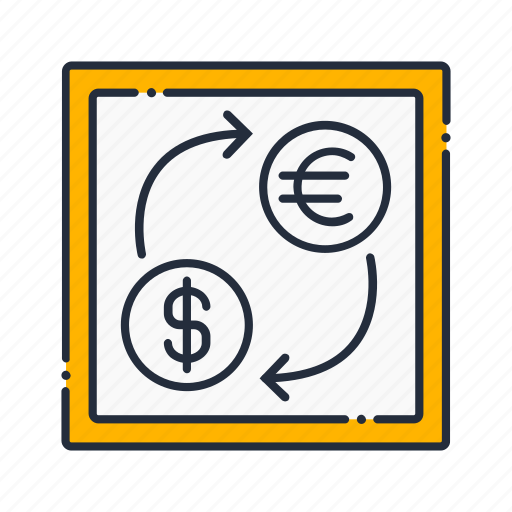 Banking, currency, dollar, exchange, finance, money exchange, transfer icon - Download on Iconfinder
