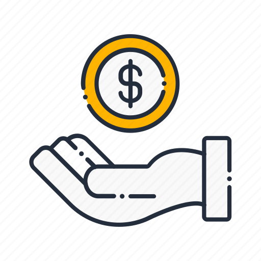 Banking, dollar, donation, finance, money, serving icon - Download on Iconfinder