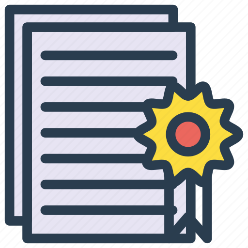 Achievement, degree, diploma, document, files icon - Download on Iconfinder