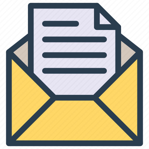 Envelope, letter, mail, message, open icon - Download on Iconfinder