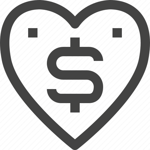 Business, financial, heart, love, passion icon - Download on Iconfinder