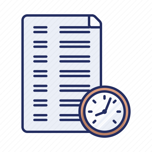 Schedule, time, timetable icon - Download on Iconfinder