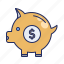 moneybox, piggy bank, savings 
