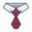 business, shirt, tie 