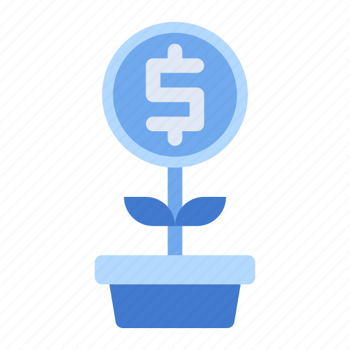 Growth, money, profit, tree icon - Download on Iconfinder