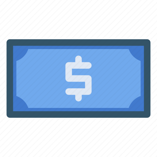 Banknote, bill, dollar, money icon - Download on Iconfinder