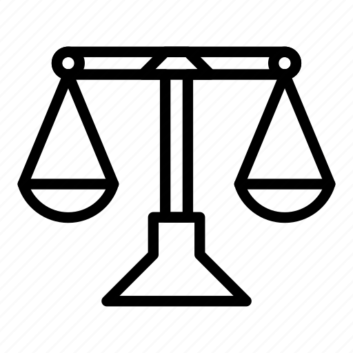 Scale, justice, balance, law, analysis icon - Download on Iconfinder