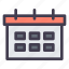 calendar, date, schedule, timetable, appointment 