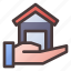 real, estate, hand, house, property 