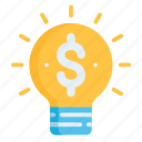 idea, business, bulb, creativity