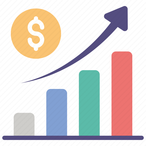 Graph, growth, economic, chart, report, money icon - Download on Iconfinder