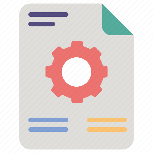 Document, setting, file, settings, tools icon - Download on Iconfinder