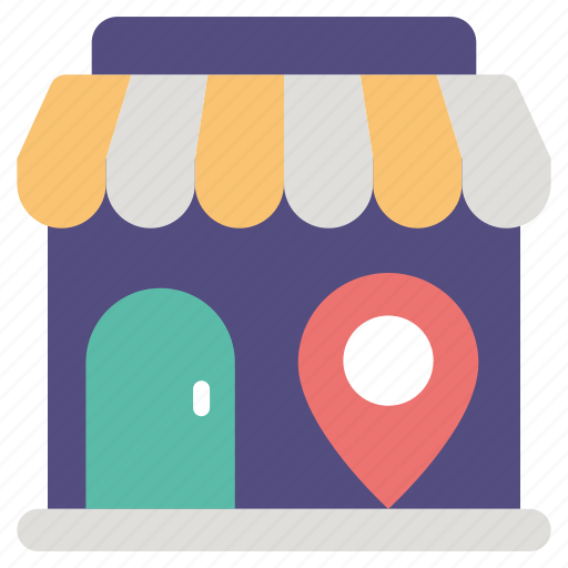 Store, location, map, shop, online icon - Download on Iconfinder