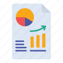 report, graph, analytics, chart, growth, presentation, data, document, paper