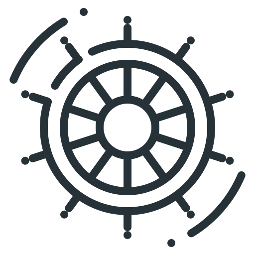 Control, manage, management, steering wheel icon - Free download