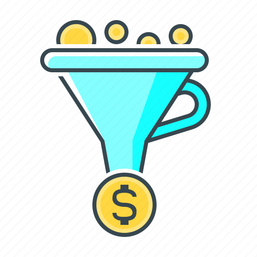 Conversion, conversion optimization, optimization, funnel, sales funnel icon - Download on Iconfinder