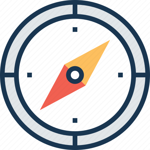 Compass, directional tool, gps, navigation, navigational compass icon - Download on Iconfinder