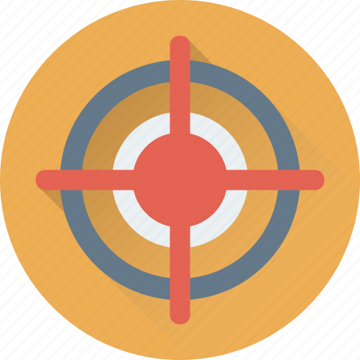 Aim, business target, crosshair, focus, target icon - Download on Iconfinder
