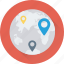exact location, global, globe, map location, placeholder 