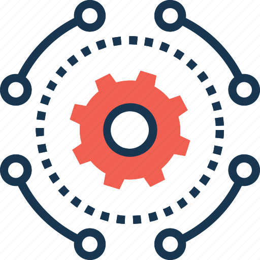 Automated service, business, cog, cogwheel, service icon - Download on Iconfinder