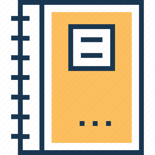 Diary, memo book, notebook, notepad, writing pad icon - Download on Iconfinder