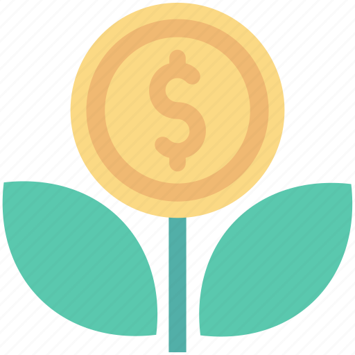 Business expand, business growth, dollar, dollar plant, investment icon - Download on Iconfinder