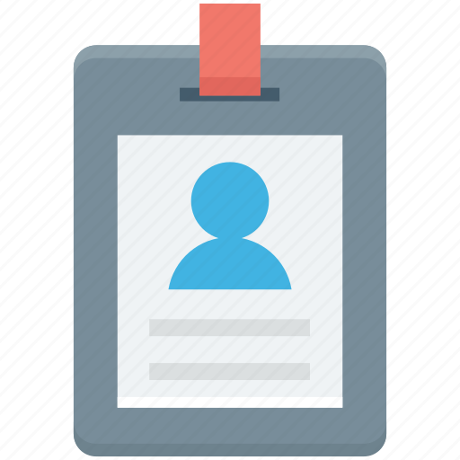Employee card, id badge, identity card, job card, volunteer card icon - Download on Iconfinder