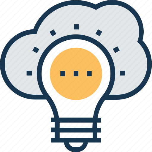 Bulb, campaign, cloud creative, creative campaign, creative idea icon - Download on Iconfinder