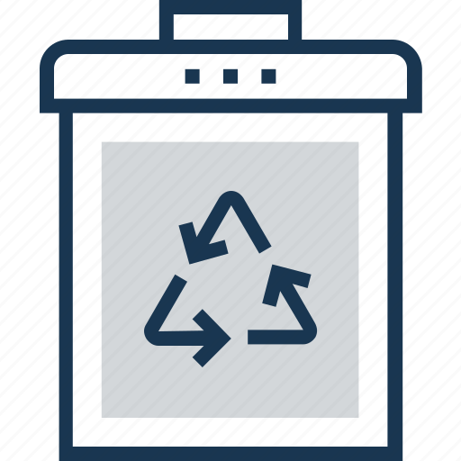Dustbin, garbage can, recycle bin, rubbish bin, trash bin icon - Download on Iconfinder