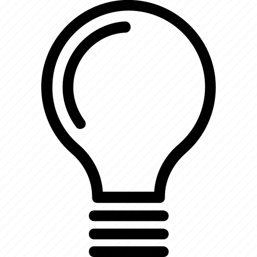 Bulb, idea, light, light bulb, luminaire icon - Download on Iconfinder
