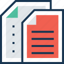 files, files rack, office material, paperwork, text sheet