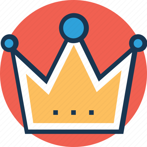 Crown, gold crown, headgear, premium service, royal crown icon - Download on Iconfinder