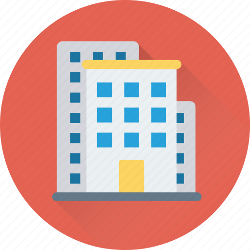 Apartments, building, hotel building, housing society, real estate icon - Download on Iconfinder