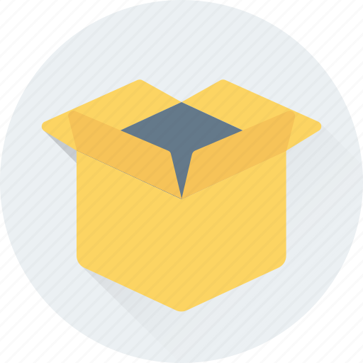 Box, delivery box, open box, package, shipment icon - Download on Iconfinder