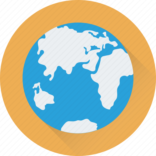 Earth, globe, planet, world map, worldwide icon - Download on Iconfinder
